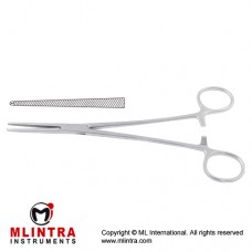 Bengolea Haemostatic Forceps Straight 1 x 2 Teeth Stainless Steel, 21.5 cm - 8 1/2"